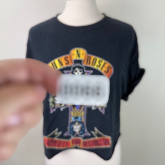 Vintage Guns N Roses Distressed Appetite for Destruction Screen Print Tee | Lg - Picture 3 of 13
